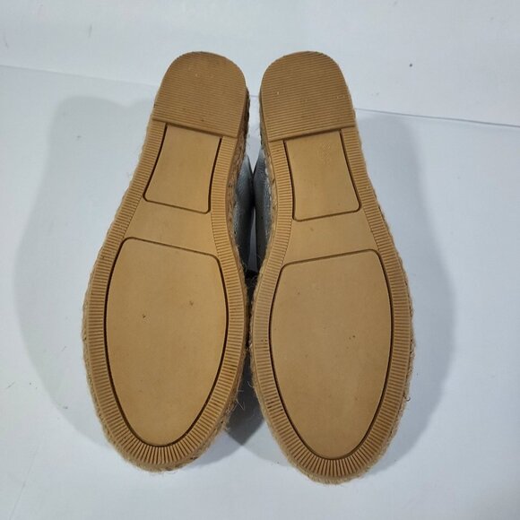 Steve Madden Silver Mars Platform Espadrill Laceup Full Leather Sneaker Shoe - Picture 5 of 12